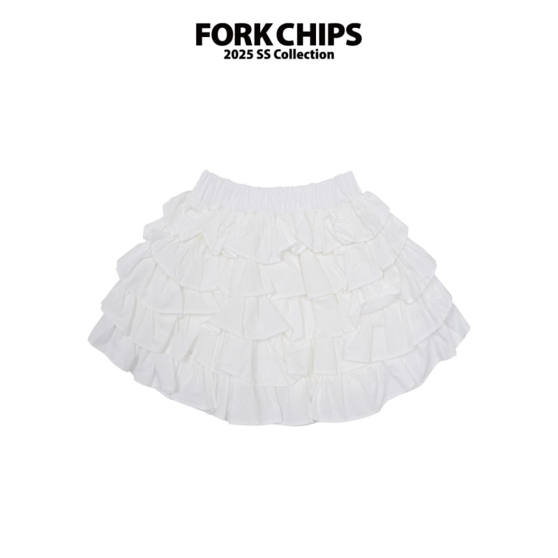 Fork Chips - Korean Children Fashion - #kidsstore - Ete Cancan Skirt