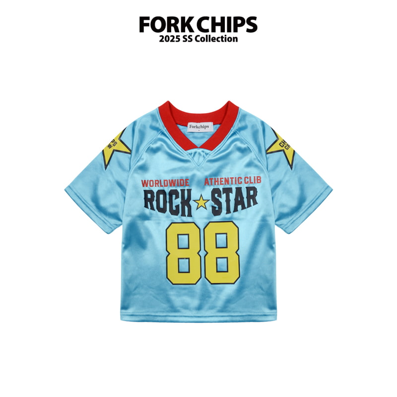 Fork Chips - Korean Children Fashion - #kidzfashiontrend - Rockstar Tee - 3