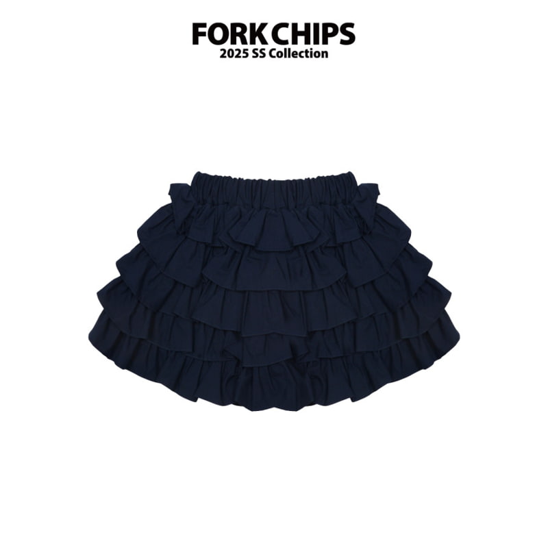 Fork Chips - Korean Children Fashion - #kidzfashiontrend - Ete Cancan Skirt - 2