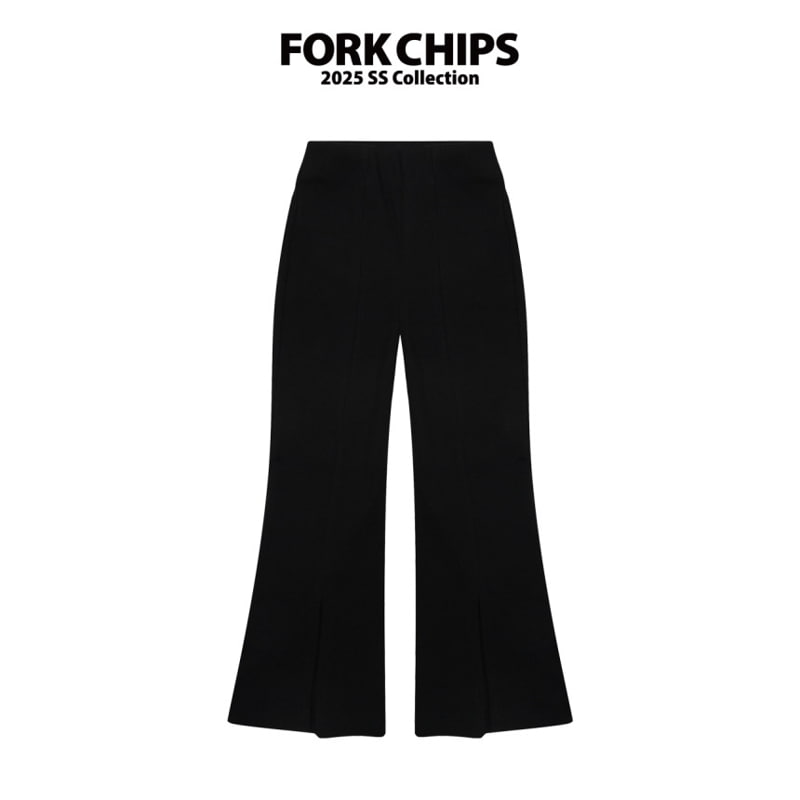 Fork Chips - Korean Children Fashion - #littlefashionista - Salty Bootcut Leggings - 2