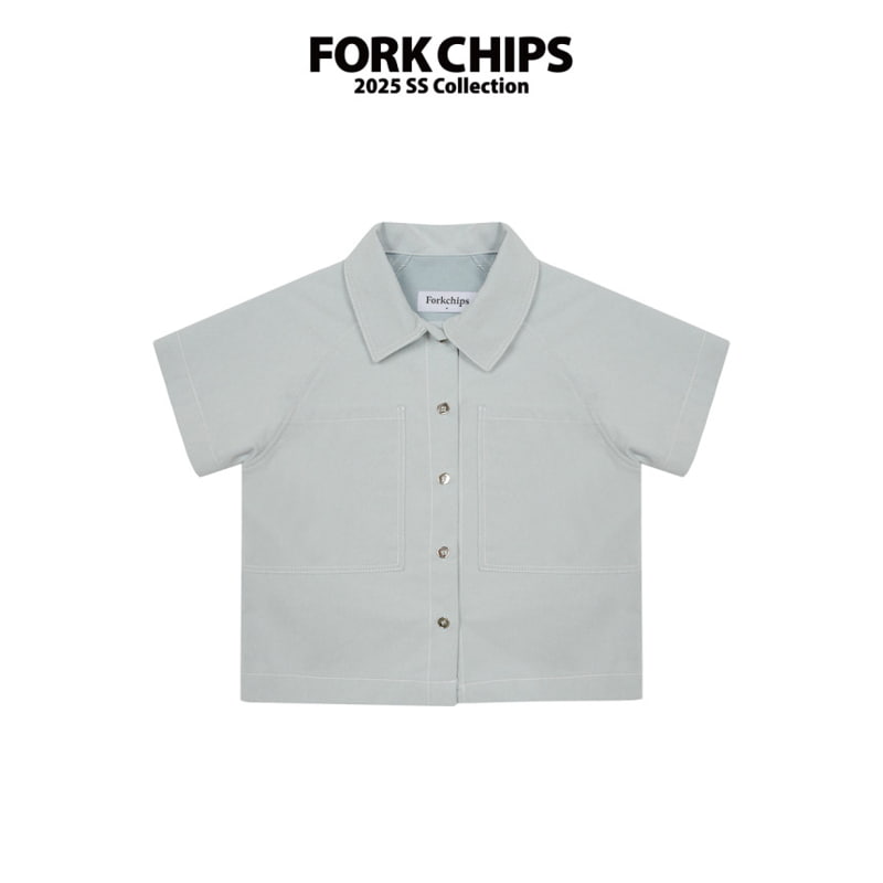 Fork Chips - Korean Children Fashion - #littlefashionista - Boy Raglan Shirt - 2