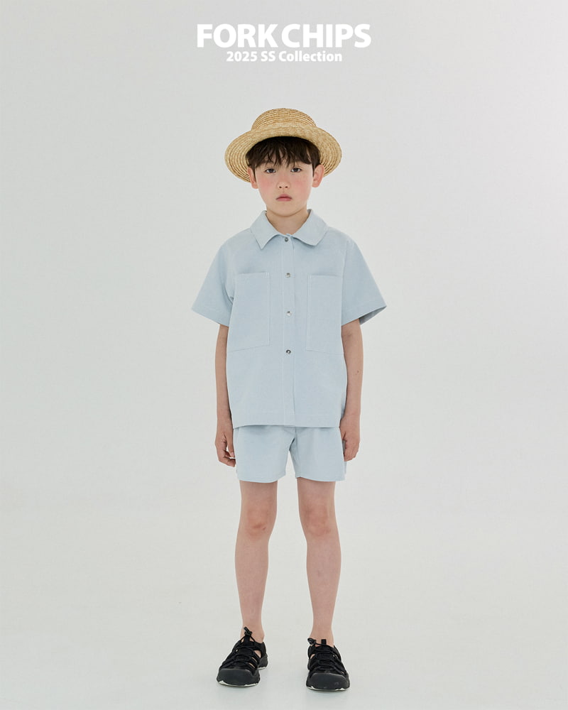 Fork Chips - Korean Children Fashion - #magicofchildhood - Boy Raglan Shirt - 3