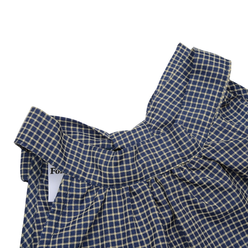 Fork Chips - Korean Children Fashion - #magicofchildhood - Olive Halter Blouse - 6