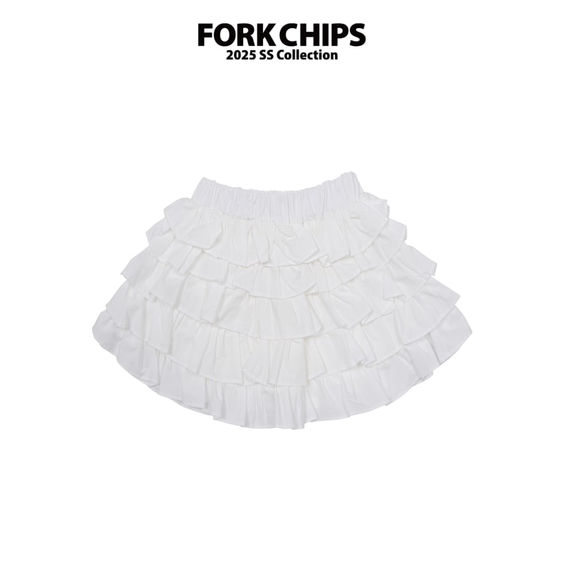 Fork Chips - Korean Children Fashion - #magicofchildhood - Ete Cancan Skirt - 5