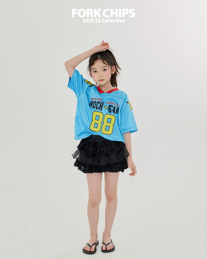 Fork Chips - Korean Children Fashion - #minifashionista - Tinkerbell Tutu Skirt - 10