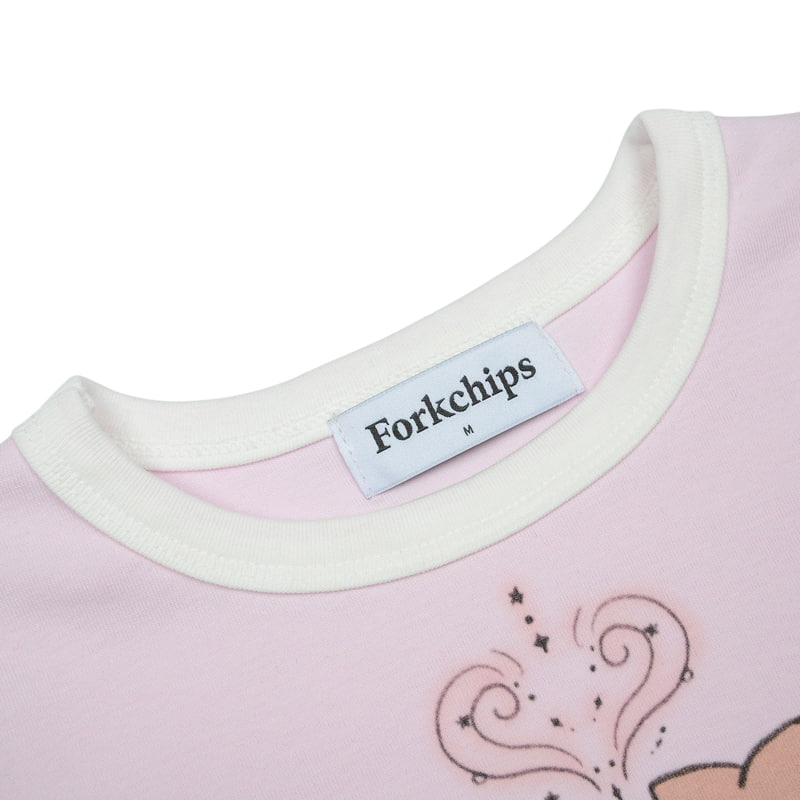 Fork Chips - Korean Children Fashion - #minifashionista - Tanning Tee - 8