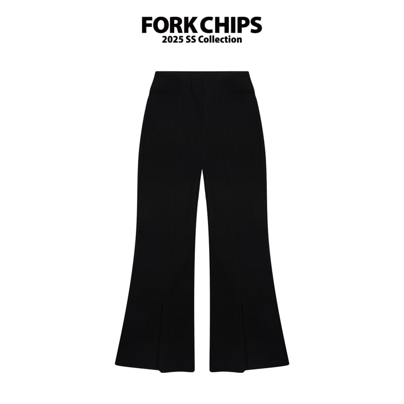 Fork Chips - Korean Children Fashion - #magicofchildhood - Salty Bootcut Leggings - 4