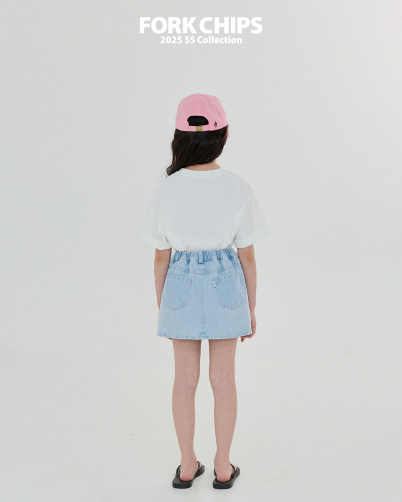 Fork Chips - Korean Children Fashion - #prettylittlegirls - Moon Angel Tee - 11