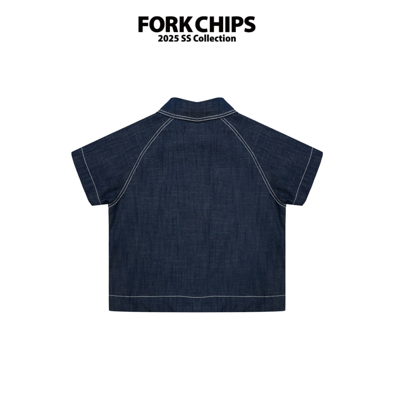 Fork Chips - Korean Children Fashion - #prettylittlegirls - Boy Raglan Shirt - 5