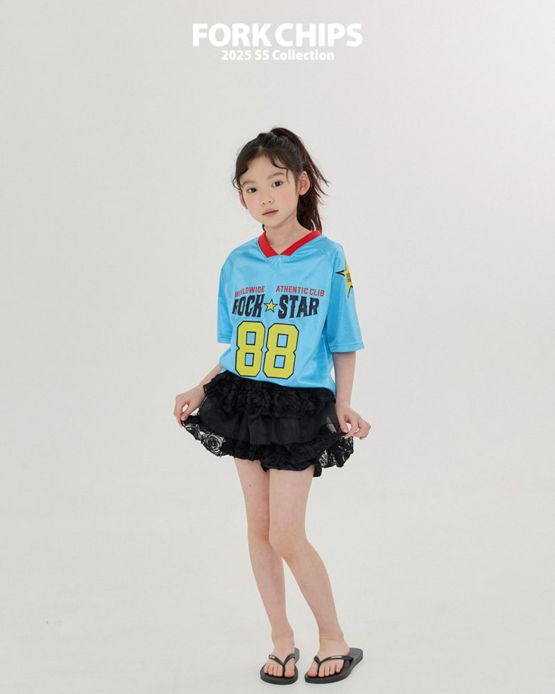 Fork Chips - Korean Children Fashion - #stylishchildhood - Rockstar Tee - 11