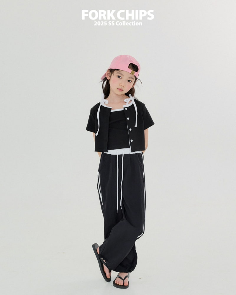 Fork Chips - Korean Children Fashion - #stylishchildhood - Cheer Up Cardigan Set - 9