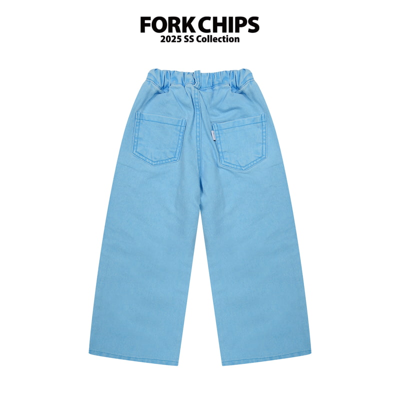 Fork Chips - Korean Children Fashion - #toddlerclothing - Paint Pants - 5