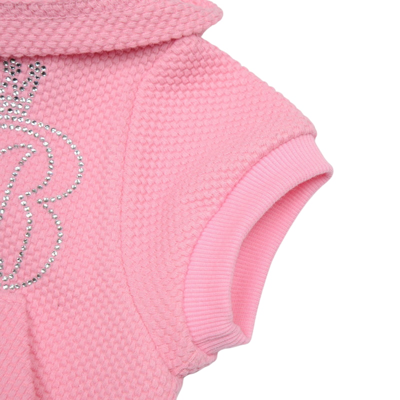 Fork Chips - Korean Children Fashion - #toddlerclothing - Bling Hood Zip-up Jacket - 9