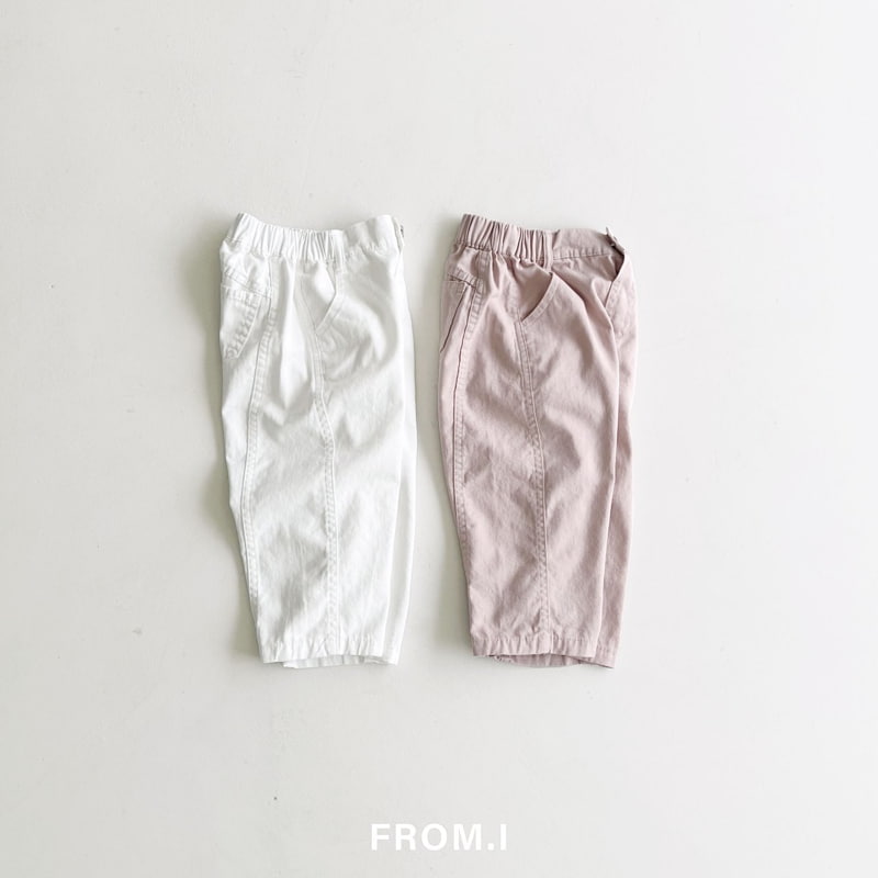 From I - Korean Children Fashion - #Kfashion4kids - Curved Cotton Pants - 3