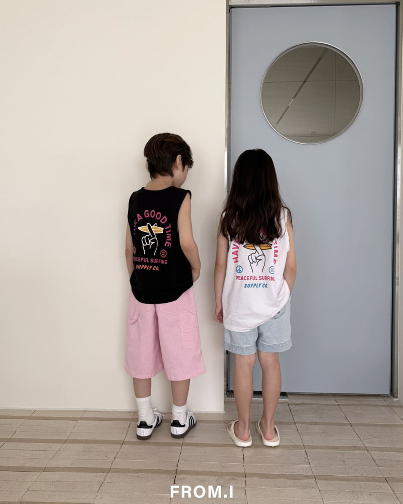 From I - Korean Children Fashion - #Kfashion4kids - Good Time Sleeveless - 11