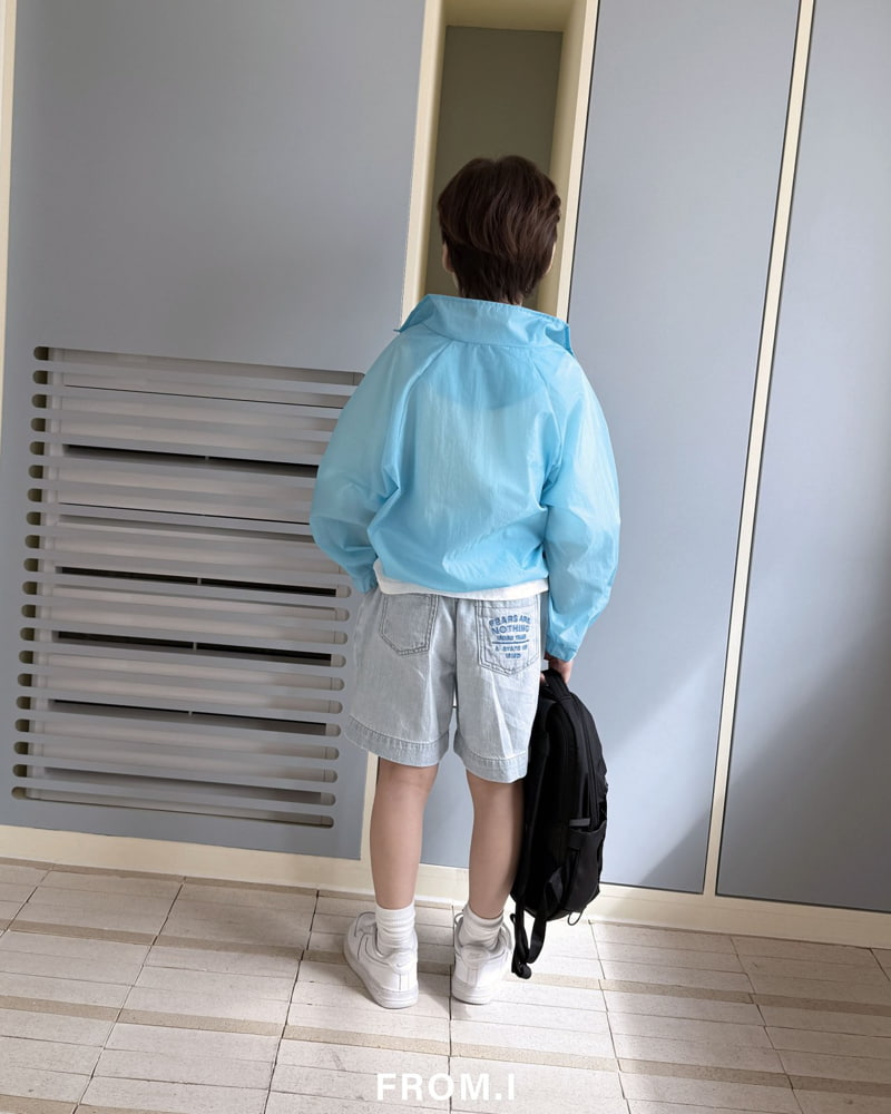 From I - Korean Children Fashion - #childofig - Linen Embroidered Denim Pants - 12