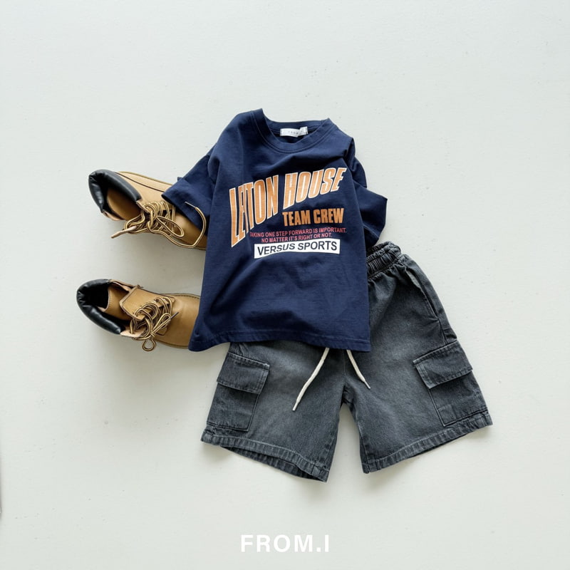 From I - Korean Children Fashion - #childofig - Cargo Denim Pants - 12