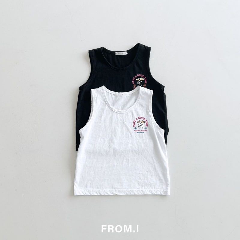 From I - Korean Children Fashion - #childofig - Good Time Sleeveless - 3