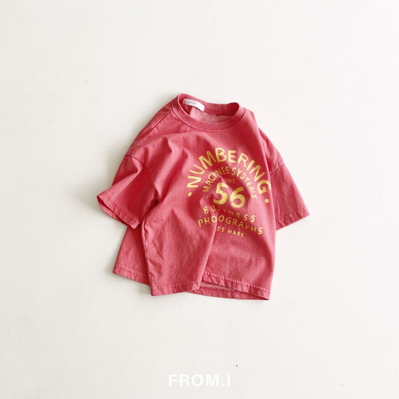 From I - Korean Children Fashion - #childrensboutique - Numbering Tee - 5