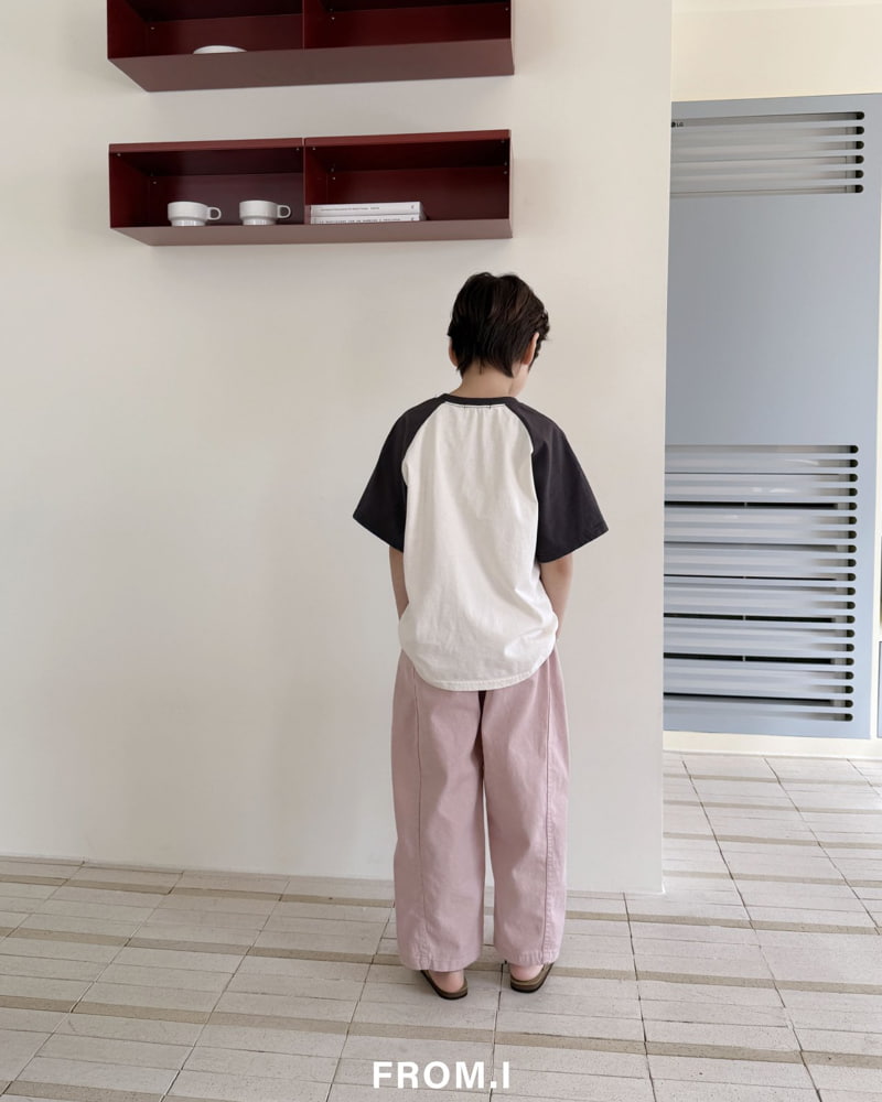 From I - Korean Children Fashion - #childrensboutique - Curved Cotton Pants - 12