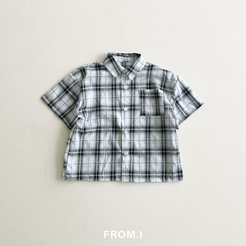 From I - Korean Children Fashion - #childrensboutique - Check Shirt - 8