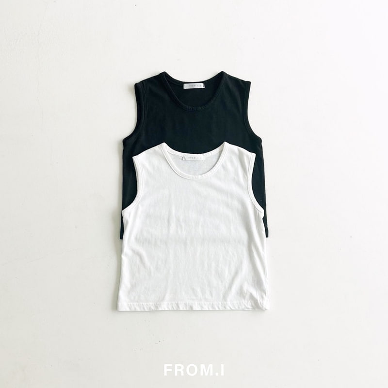 From I - Korean Children Fashion - #childrensboutique - Round Over Sleeveless