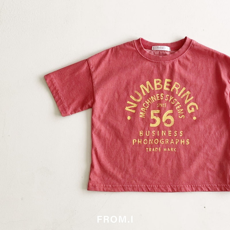 From I - Korean Children Fashion - #designkidswear - Numbering Tee - 6