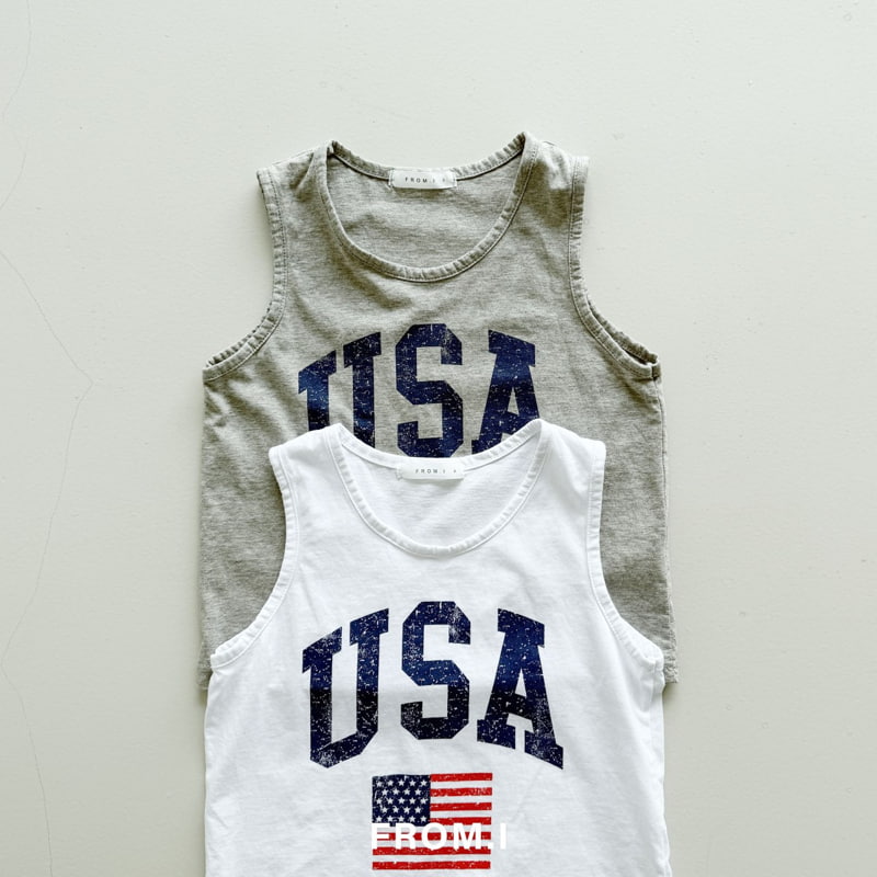 From I - Korean Children Fashion - #designkidswear - USA Sleeveless - 3