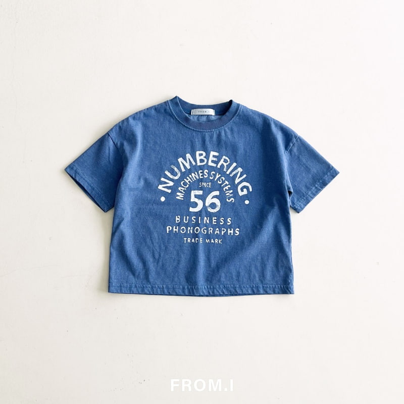 From I - Korean Children Fashion - #discoveringself - Numbering Tee - 7