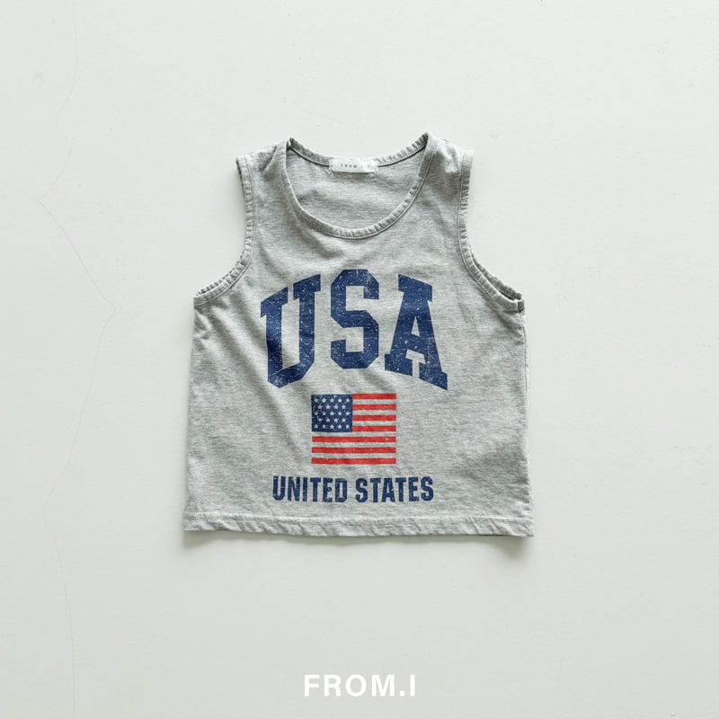 From I - Korean Children Fashion - #designkidswear - USA Sleeveless - 4