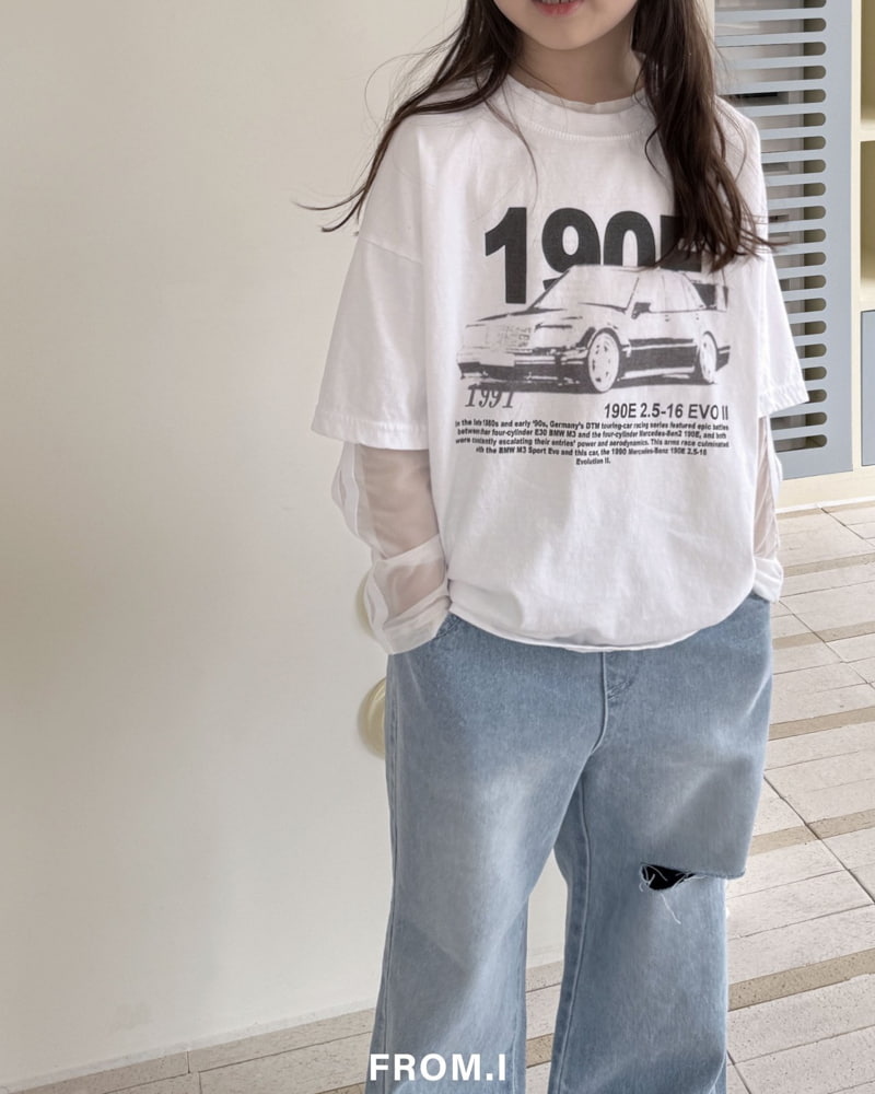 From I - Korean Children Fashion - #discoveringself - Retro Car Tee - 12