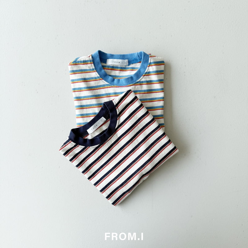 From I - Korean Children Fashion - #discoveringself - Stripe Tee - 3