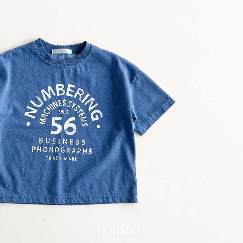 From I - Korean Children Fashion - #fashionkids - Numbering Tee - 8