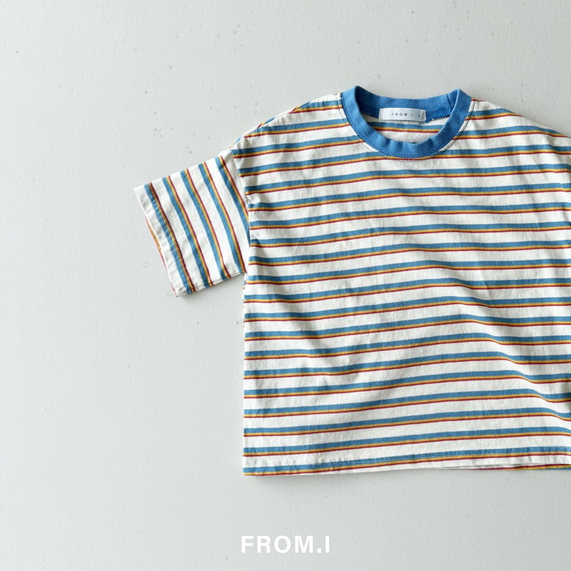 From I - Korean Children Fashion - #discoveringself - Stripe Tee - 4