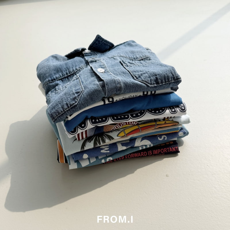 From I - Korean Children Fashion - #fashionkids - Western Denim Shirt - 8