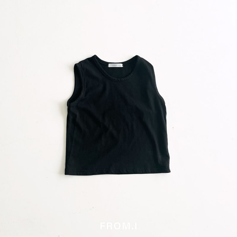 From I - Korean Children Fashion - #discoveringself - Round Over Sleeveless - 4