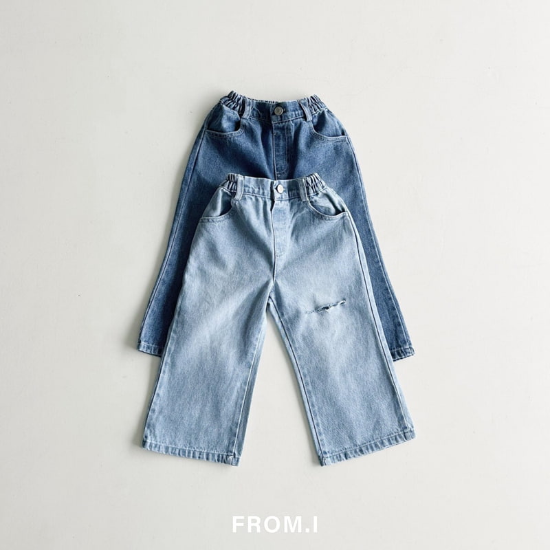 From I - Korean Children Fashion - #fashionkids - Wide Cut Flare Jeans