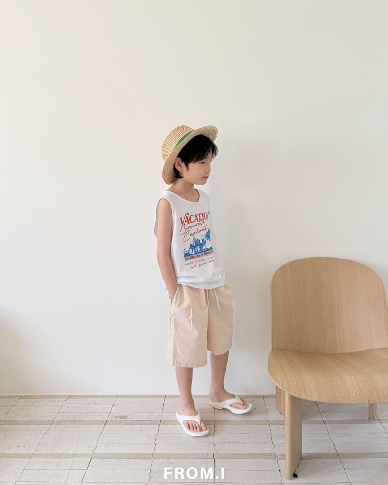 From I - Korean Children Fashion - #kidsshorts - Vacation Tee - 11
