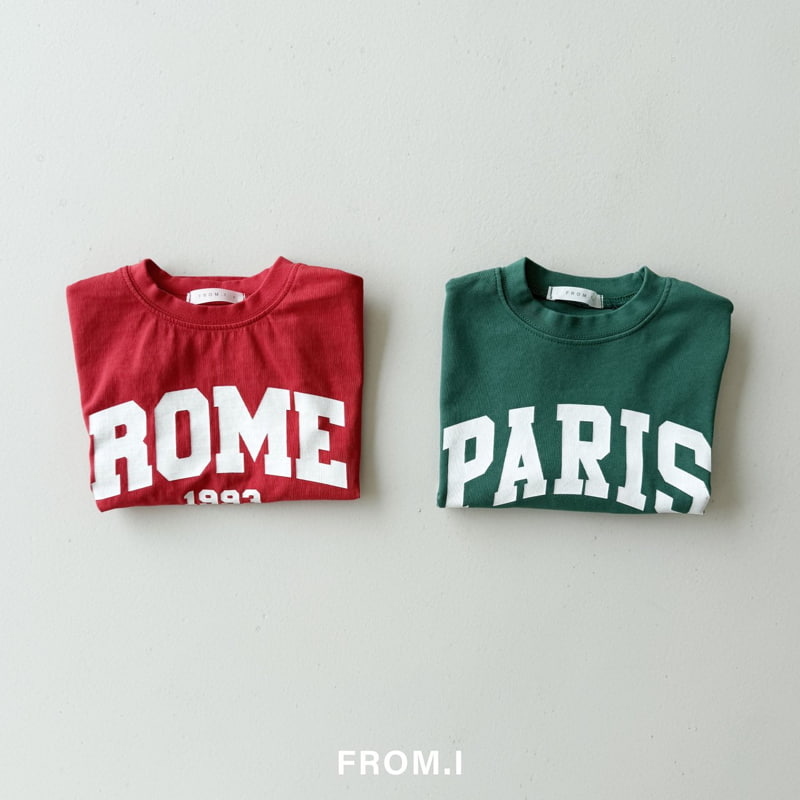 From I - Korean Children Fashion - #kidsshorts - Paris Rom Tee - 10