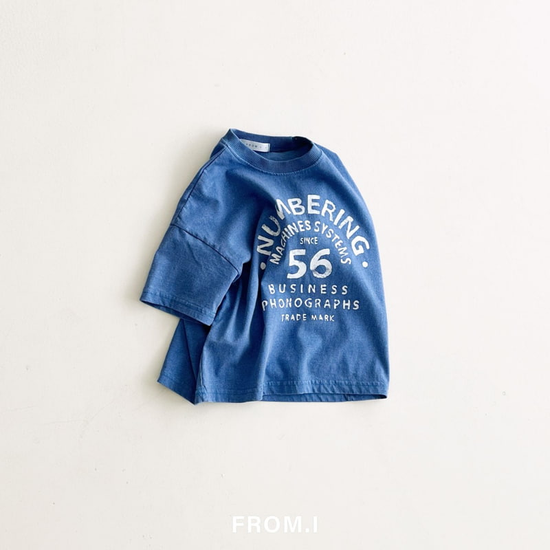 From I - Korean Children Fashion - #kidsshorts - Numbering Tee - 9