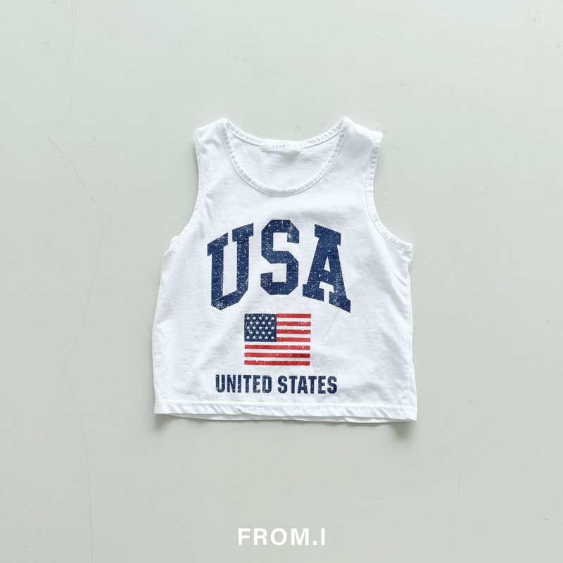 From I - Korean Children Fashion - #kidsshorts - USA Sleeveless - 6