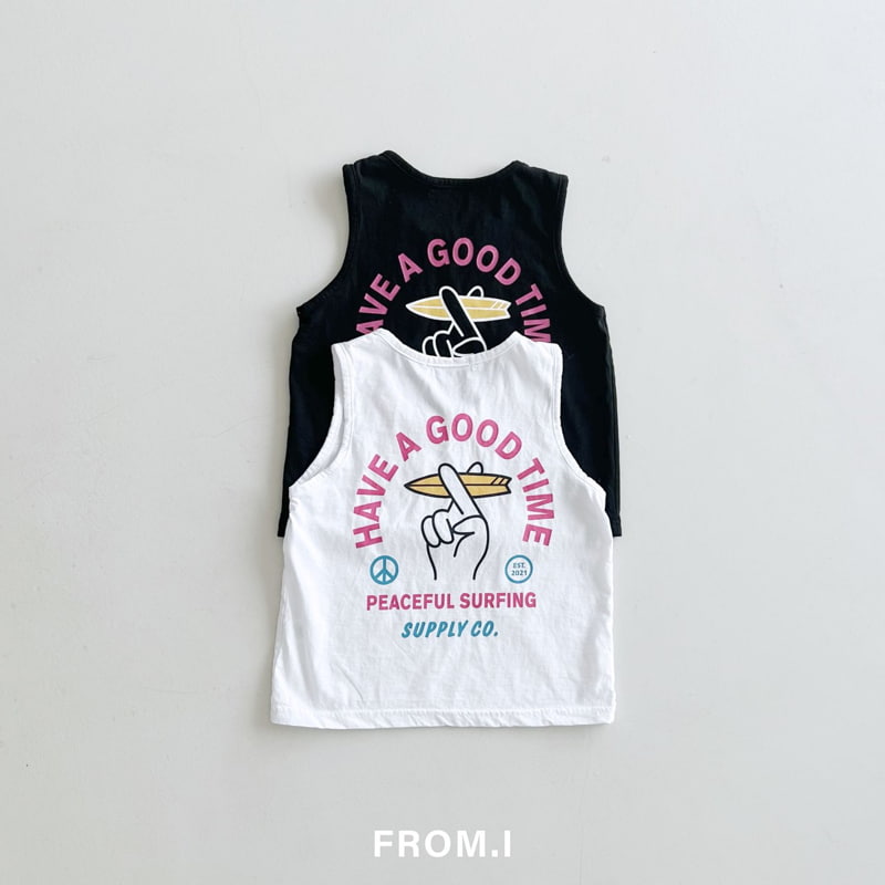 From I - Korean Children Fashion - #kidsshorts - Good Time Sleeveless - 8