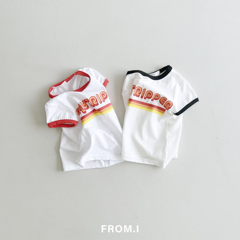 From I - Korean Children Fashion - #kidsshorts - Ringer Tee - 8