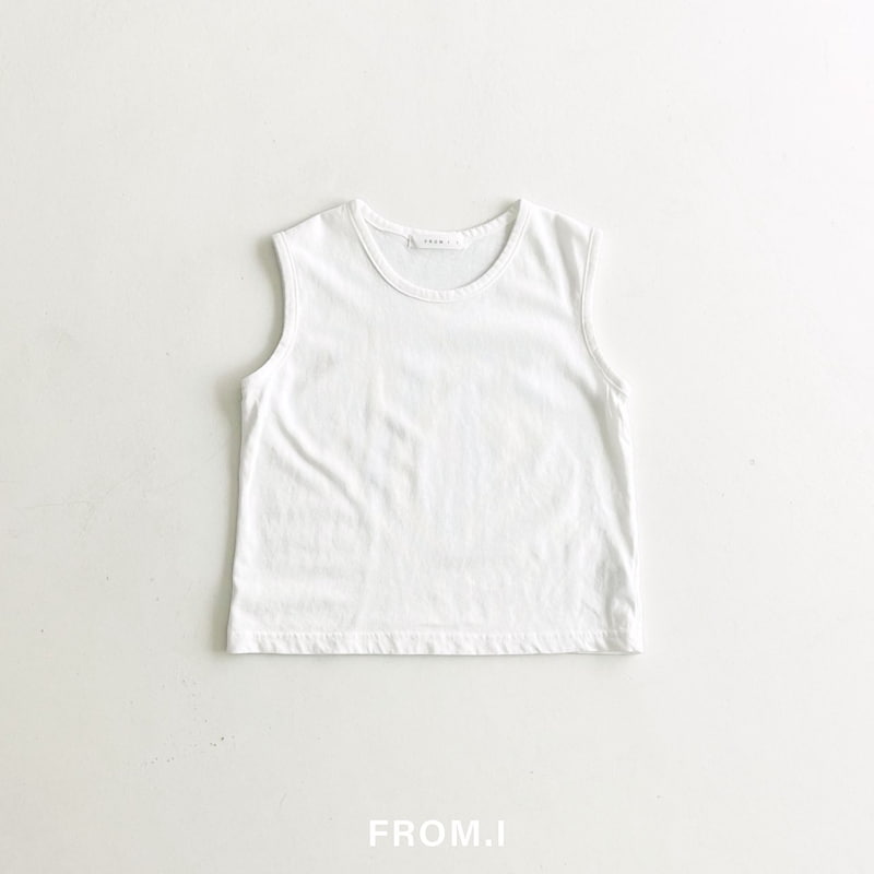 From I - Korean Children Fashion - #kidsshorts - Round Over Sleeveless - 5