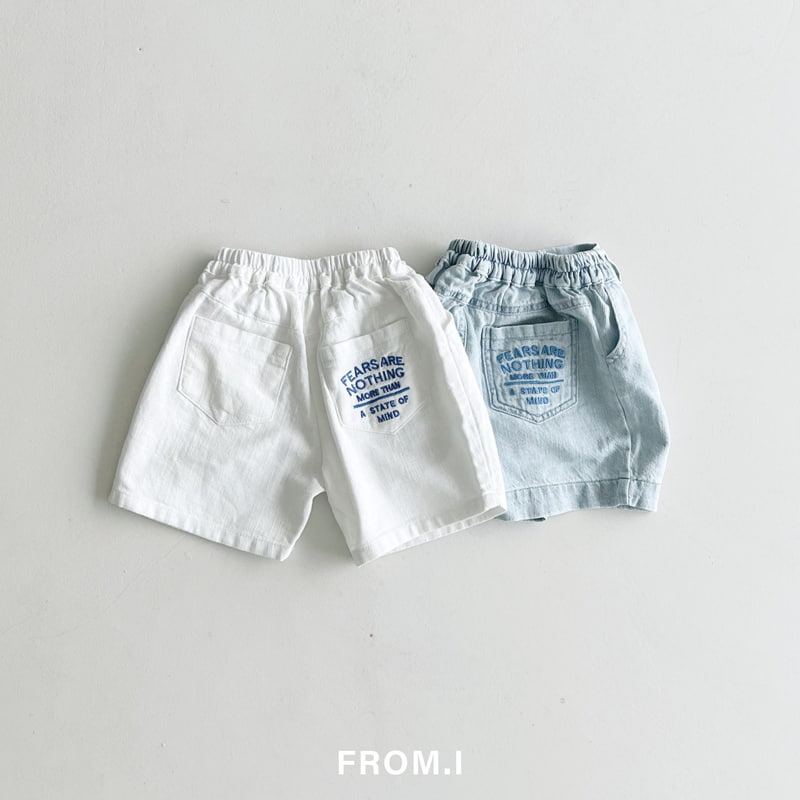 From I - Korean Children Fashion - #kidsstore - Linen Embroidered Denim Pants - 5