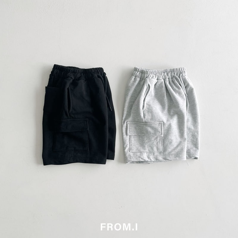 From I - Korean Children Fashion - #kidsstore - Cargo Wide Sweat Pants - 3