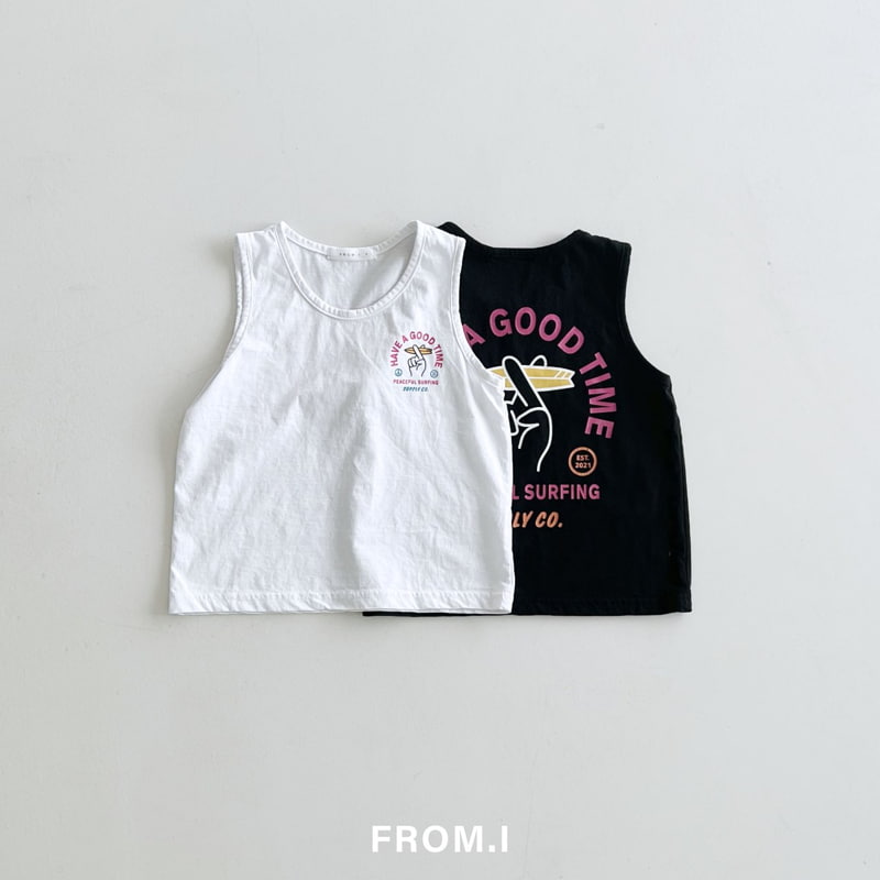 From I - Korean Children Fashion - #kidsstore - Good Time Sleeveless - 9