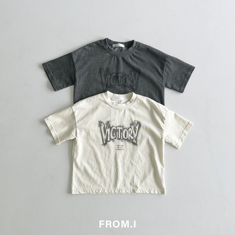 From I - Korean Children Fashion - #kidzfashiontrend - Victory Tee