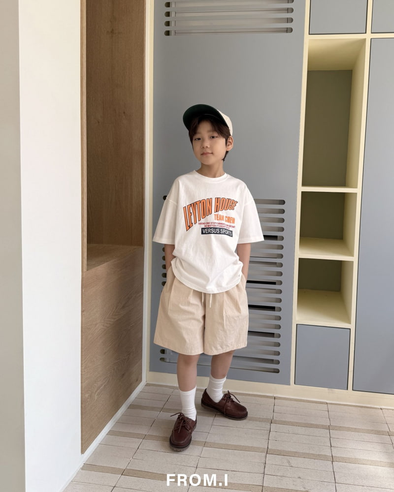 From I - Korean Children Fashion - #kidzfashiontrend - Team Crew Tee - 12