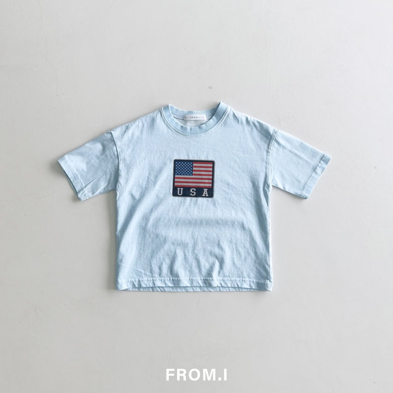 From I - Korean Children Fashion - #kidzfashiontrend - Pig USA Tee - 6
